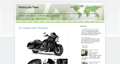 Desktop Screenshot of motorcycle-pass.blogspot.com