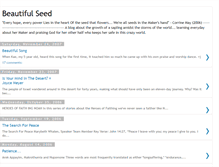 Tablet Screenshot of beautifulseed.blogspot.com