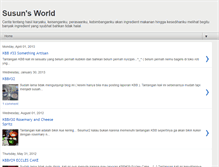 Tablet Screenshot of dapursusun.blogspot.com