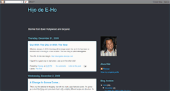 Desktop Screenshot of hijodeeho.blogspot.com