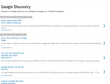 Tablet Screenshot of googlediscovery.blogspot.com