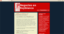 Desktop Screenshot of negociosenrojiblanco.blogspot.com