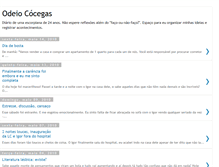 Tablet Screenshot of odeiococegas.blogspot.com