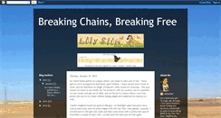 Desktop Screenshot of breakingchainsbreakingfree.blogspot.com