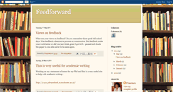 Desktop Screenshot of feedforward-francesca.blogspot.com