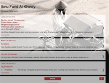 Tablet Screenshot of ibnu-alkhindy.blogspot.com