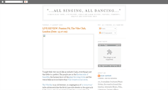 Desktop Screenshot of allsinging-alldancing.blogspot.com