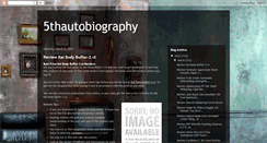 Desktop Screenshot of 5thautobiography.blogspot.com