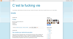 Desktop Screenshot of cest-la-fuckin-vie.blogspot.com