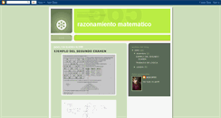 Desktop Screenshot of anacaren-razonamientomatematico.blogspot.com