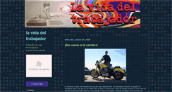 Desktop Screenshot of lavidadeltrabajador.blogspot.com