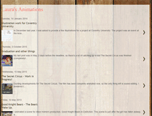 Tablet Screenshot of laurasanimations.blogspot.com