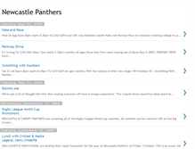 Tablet Screenshot of panthersnewcastle.blogspot.com