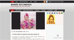Desktop Screenshot of mamaerecomenda.blogspot.com