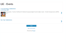 Tablet Screenshot of lsc-events.blogspot.com