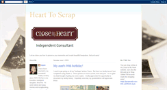 Desktop Screenshot of hearttoscrap.blogspot.com