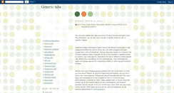 Desktop Screenshot of generictabs.blogspot.com