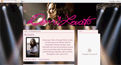 Desktop Screenshot of demi-dlovato.blogspot.com