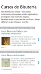 Mobile Screenshot of cursos-bisuteria.blogspot.com