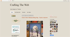 Desktop Screenshot of craftingtheweb.blogspot.com