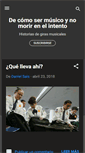 Mobile Screenshot of decomosermusicoynomorirenelintento.blogspot.com