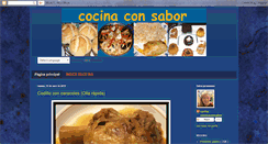 Desktop Screenshot of cocinaconsabor.blogspot.com