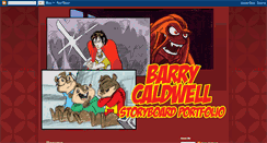 Desktop Screenshot of barrycaldwellstoryboard.blogspot.com