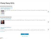 Tablet Screenshot of classysassygirls.blogspot.com