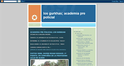 Desktop Screenshot of losgurkhasacademiaprepolicial.blogspot.com