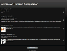 Tablet Screenshot of interaccion-humano-computador.blogspot.com