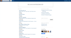 Desktop Screenshot of blogospheroid.blogspot.com