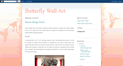 Desktop Screenshot of butterflywallart.blogspot.com