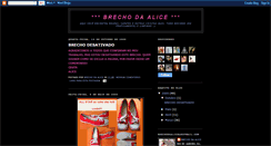 Desktop Screenshot of brechodaalice.blogspot.com