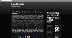 Desktop Screenshot of bola-kempis.blogspot.com