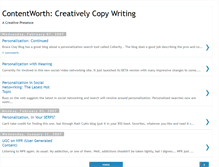 Tablet Screenshot of contentworth.blogspot.com