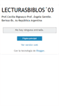 Mobile Screenshot of lecturasbiblos03.blogspot.com