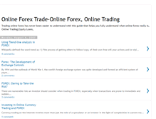 Tablet Screenshot of forexonlinetrade.blogspot.com