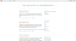 Desktop Screenshot of infoqual.blogspot.com