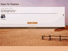 Tablet Screenshot of orphans-rainbow.blogspot.com