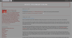 Desktop Screenshot of dustyfeldman.blogspot.com