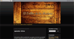 Desktop Screenshot of eltallerdelamadera.blogspot.com
