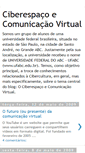 Mobile Screenshot of ciberespacoecomunicacaovirtual.blogspot.com