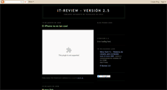 Desktop Screenshot of it-review.blogspot.com