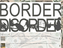 Tablet Screenshot of borderdisordernetworkofartists.blogspot.com