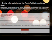 Tablet Screenshot of infomarbella.blogspot.com