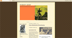 Desktop Screenshot of forestarmy.blogspot.com