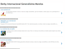 Tablet Screenshot of derbygeneralisimomorelos.blogspot.com