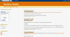 Desktop Screenshot of bartkus-battle.blogspot.com
