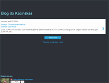 Tablet Screenshot of carloskacinskas.blogspot.com