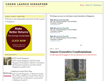 Tablet Screenshot of condolaunchsingapore.blogspot.com